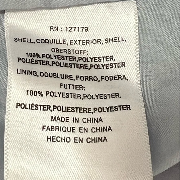 Jenny Yoo Light Blue Formal Gown With Spaghetti Straps Prom or Wedding 10 VGC - Picture 10 of 15